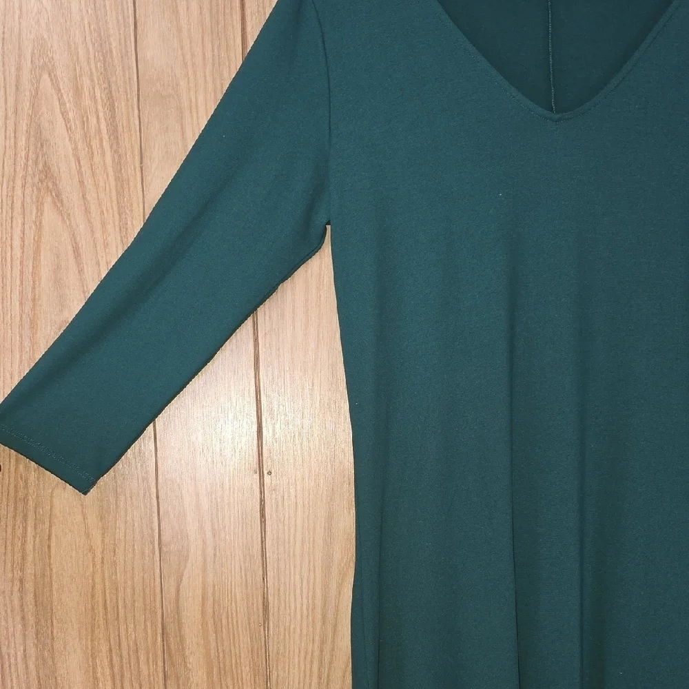 G.I.L.I. Green Long Sleeve Dress - Picture 7 of 7